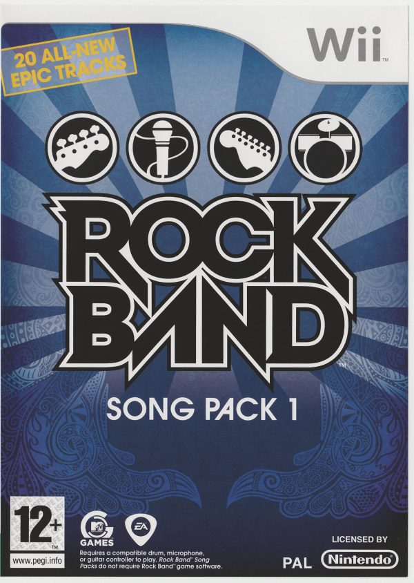 Rock Band Track Pack Volume 2 - Nintendo Wii