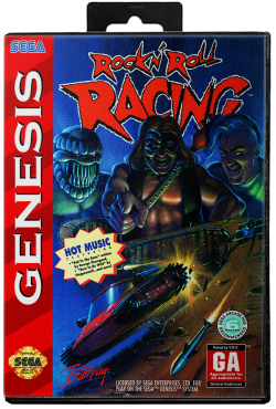 Rock 'n Roll Racing - Sega Genesis