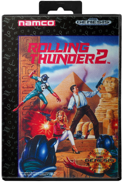 Rolling Thunder 2 - Sega Genesis