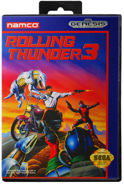 Rolling Thunder 3 - Sega Genesis