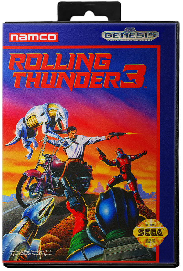 Rolling Thunder 3 - Sega Genesis