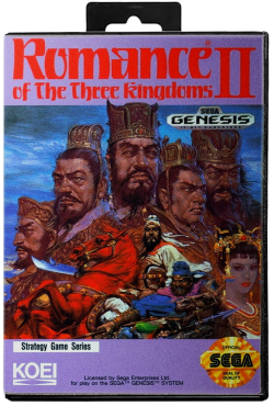 Romance of the Three Kingdoms II - Sega Genesis