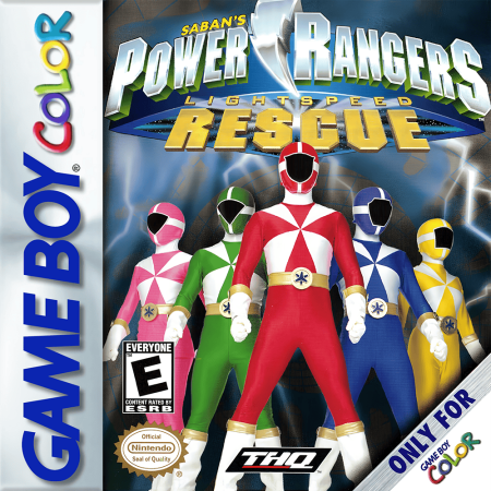 Power Rangers Lightspeed Rescue - Nintendo Gameboy Color