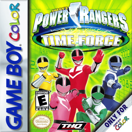 Power Rangers Time Force - Nintendo Gameboy Color