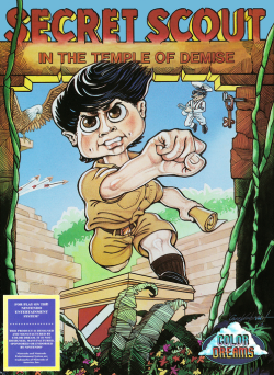 Secret Scout in the Temple of Demise - Nintendo NES