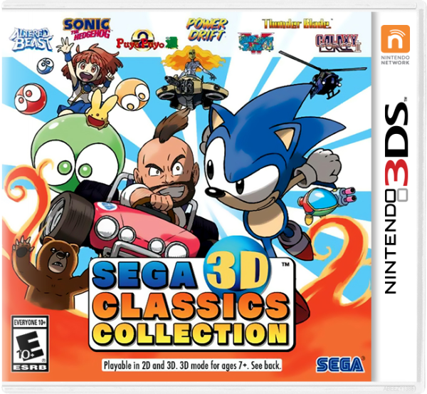 Sega 3D Classics Collection - Nintendo 3ds