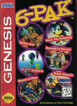 6-Pak - Sega Genesis