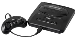 Sega Genesis 2 System - with Wires & Controller