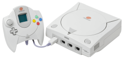 Sega Dreamcast System - with Controller & Wires