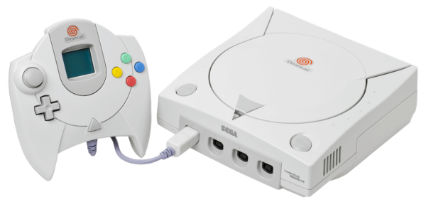 Sega Dreamcast System - with Controller & Wires