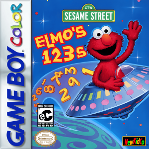 Sesame Street Elmo's 123s - Nintendo Gameboy Color