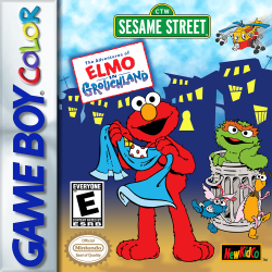 The Adventures of Elmo in Grouchland - Nintendo Gameboy Color