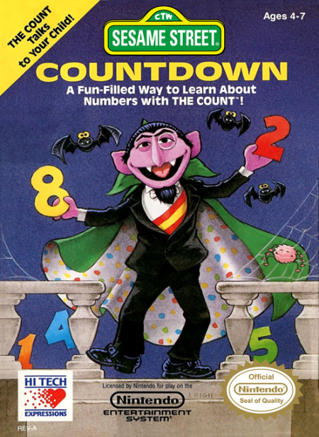 Sesame Street Countdown - Nintendo NES