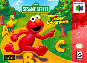 Elmo's Letter Adventure - Nintendo 64