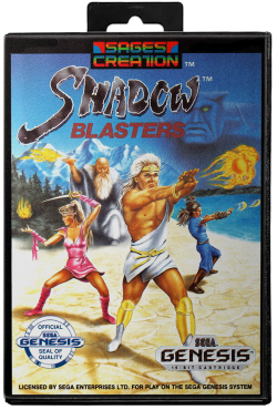 Shadow Blasters - Sega Genesis