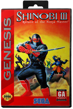 Shinobi III Return of the Ninja Master - Sega Genesis
