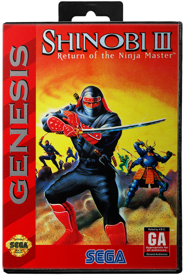 Shinobi III Return of the Ninja Master - Sega Genesis