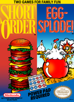 Short Order + Eggsplode! - Nintendo NES