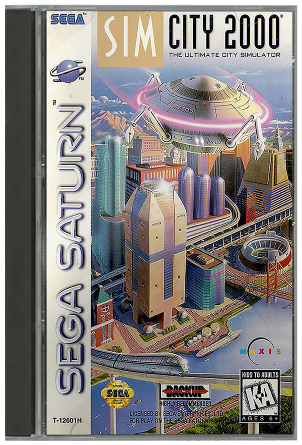SimCity 2000 - Sega Saturn