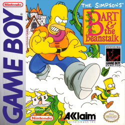 The Simpsons Bart and the Beanstalk - Nintendo Gameboy