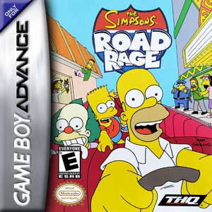 The Simpsons Road Rage - Nintendo Gameboy Advance