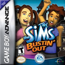 The Sims Bustin Out - Nintendo Gameboy Advance