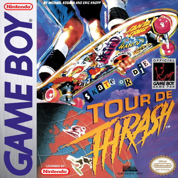 Skate or Die: Tour de Thrash - Nintendo Gameboy