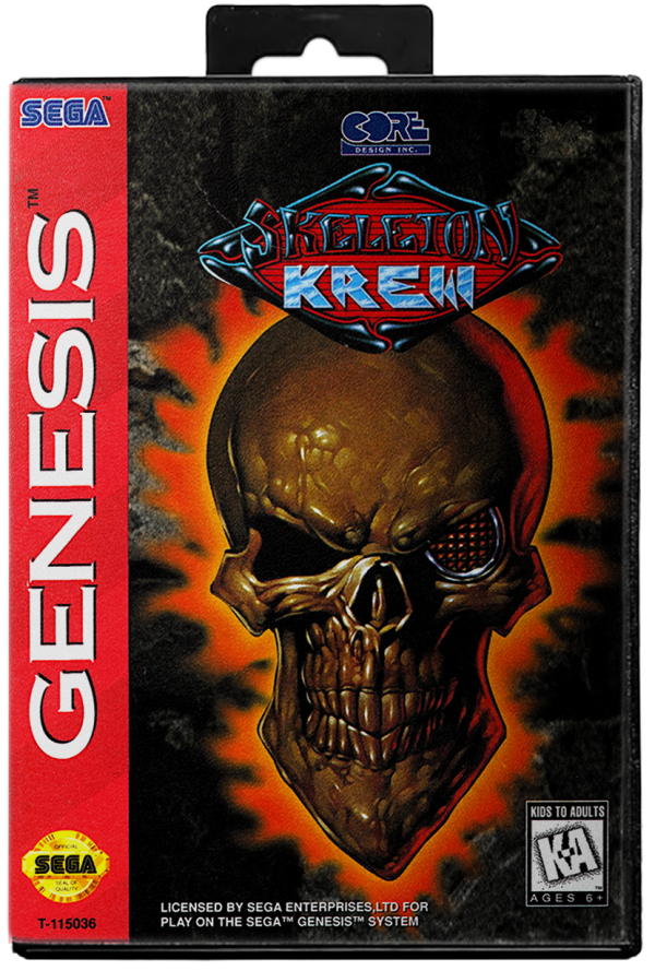 Skeleton Krew - Sega Genesis