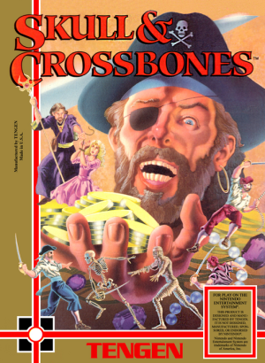 Skull & Crossbones - Nintendo NES