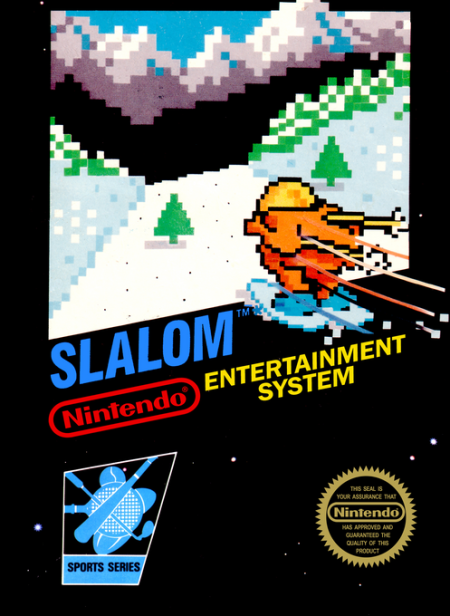 Slalom - Nintendo NES