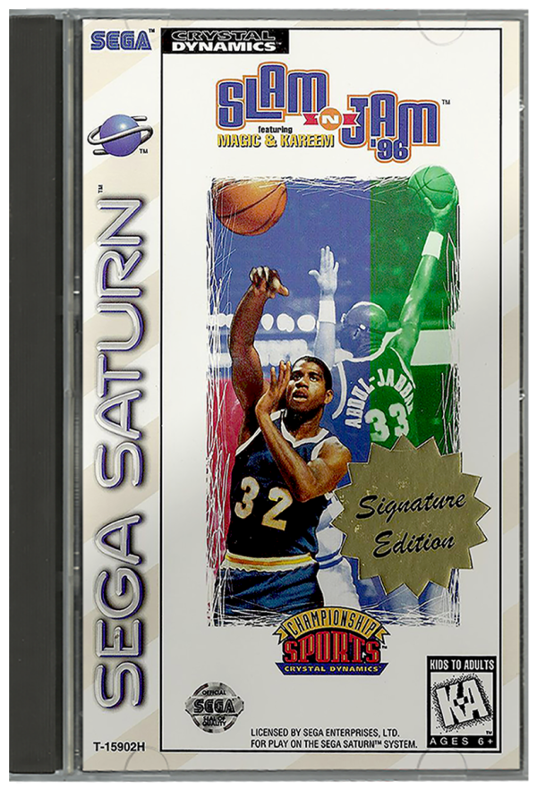 Slam n Jam 96 - Sega Saturn