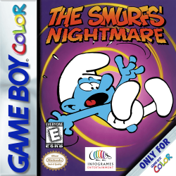 Smurfs Nightmare - Nintendo Gameboy Color