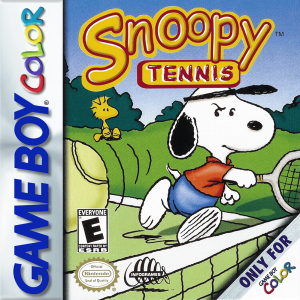 Snoopy Tennis - Nintendo Gameboy Color