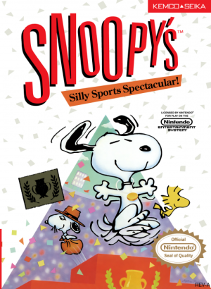 Snoopys Silly Sports Spectacular! - Nintendo NES