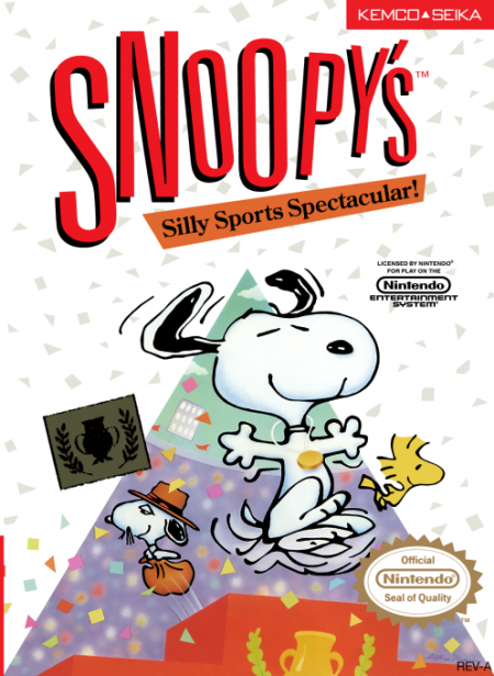 Snoopys Silly Sports Spectacular! - Nintendo NES