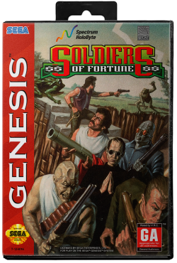 Soldiers of Fortune - Sega Genesis