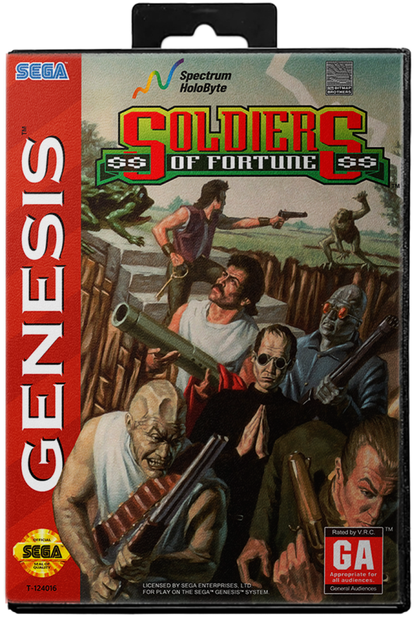 Soldiers of Fortune - Sega Genesis