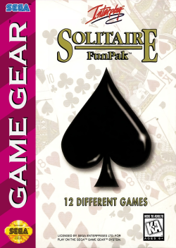 Solitaire FunPak- Sega Game Gear