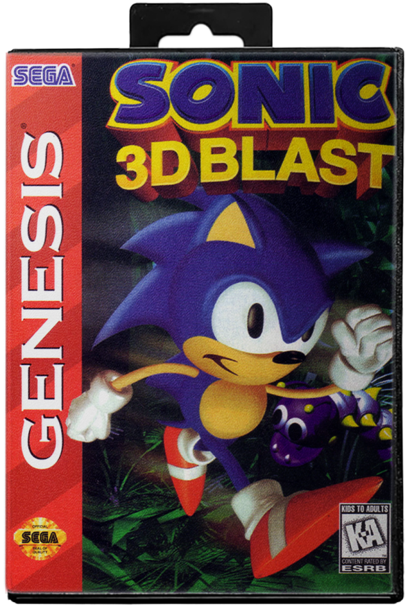 Sonic 3D Blast - Sega Genesis