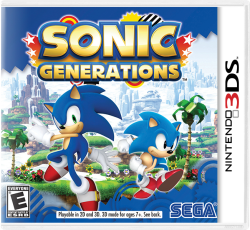 Sonic Generations - Nintendo 3ds