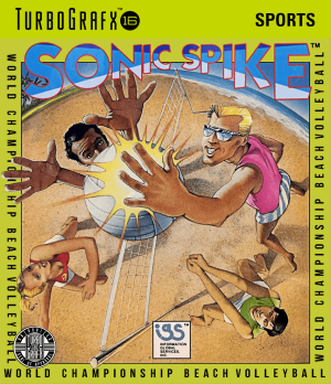Sonic Spike Volleyball - TurboGrafx 16