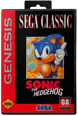 Sonic the Hedgehog - Sega Genesis