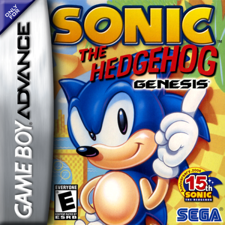 Sonic The Hedgehog Genesis - Nintendo Gameboy Advance