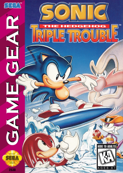 Sonic the Hedgehog: Triple Trouble- Sega Game Gear