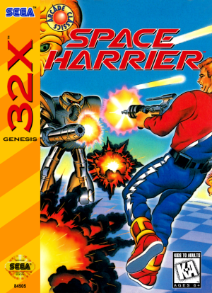 Space Harrier - TurboGrafx 16