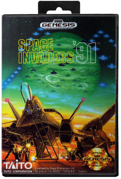 Space Invaders 91 - Sega Genesis