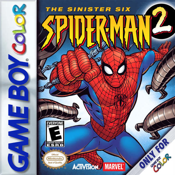 Spiderman 2 The Sinister Six - Nintendo Gameboy Color