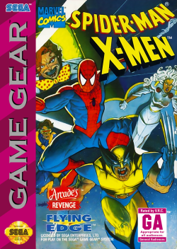 Spiderman X-Men Arcade's Revenge- Sega Game Gear