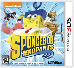 SpongeBob HeroPants - Nintendo 3ds