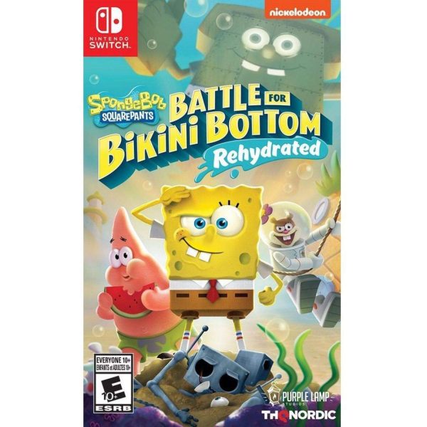 SpongeBob SquarePants Battle for Bikini Bottom Rehydrated - Nintendo Switch